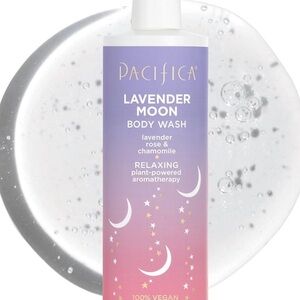 Pacifica Lavender Moon Body Wash - Purple and Pink Gradient